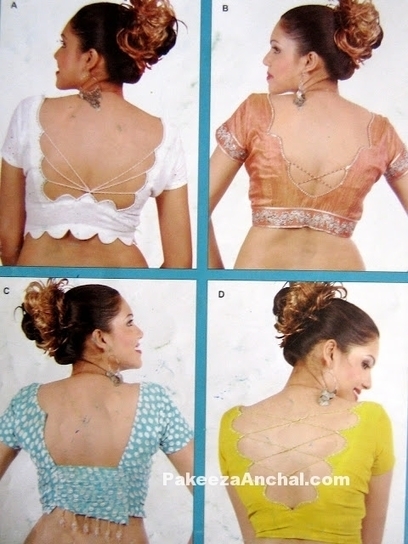 Stylish Blouse Collection for Women, Backless Blouse Designs & patterns | Indian Fashion Updates | Scoop.it