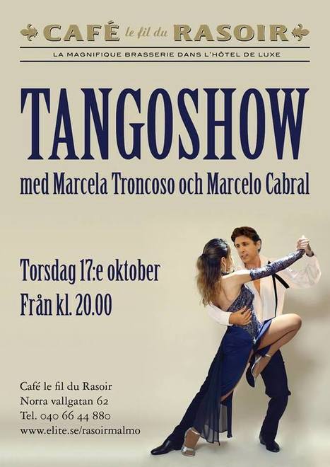Malmo, Suecia: Tangoshow | Mundo Tanguero | Scoop.it