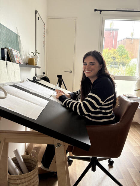 Portrait d&rsquo;entrepreneure. Lucie LARCHER, architecte de sa vie | Quimper&nbsp; | L'actualit&eacute; des quartiers politique de la ville de Bretagne et Pays de la Loire | Scoop.it