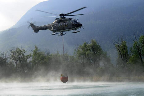 Des Super Puma suisses pour soutenir les pompiers fran&ccedil;ais&nbsp; | AERONAUTIQUE NEWS - AEROSPACE POINTOFVIEW - AVIONS - AIRCRAFT | Scoop.it