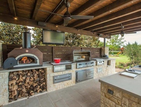 15+ Farmhouse Style Outdoor Kitchens That Will Blow Your Mind | Outdoor Kitchen | Scoop.it
