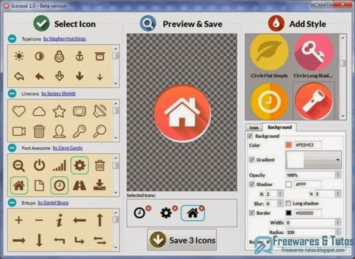 Iconion : un logiciel gratuit pour créer ses propres icônes | TIC, TICE et IA mais... en français | Scoop.it