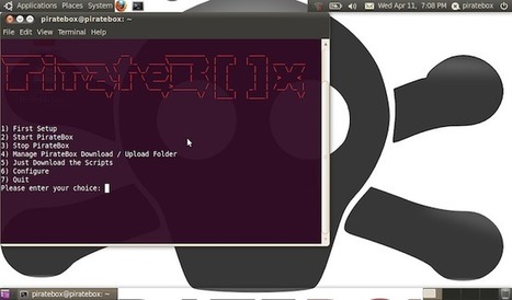 Une Piratebox en LiveCD | Libertés Numériques | Scoop.it