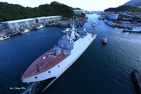 Première sortie aux essais à la mer pour la nouvelle corvette taïwanaise Tuo Chiang | Newsletter navale | Scoop.it