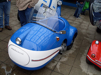 The 3 wheel Wonder - Brütsch Mopetta 1956-1958 ~ Grease n Gasoline | Cars | Motorcycles | Gadgets | Scoop.it