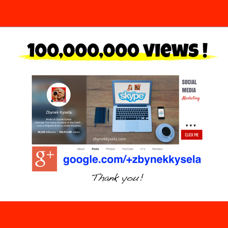 100 MILLION Google+ Views! | Social Media Power | Scoop.it