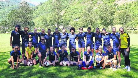 Saint-Lary-Soulan. Les joueuses du FC Paris ont apprécié de s'entraîner dans la vallée | Vallées d'Aure & Louron - Pyrénées | Scoop.it