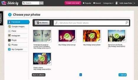 Probamos Slide.ly, una fantástica forma de hacer presentaciones con fotos | Educación, TIC y ecología | Scoop.it