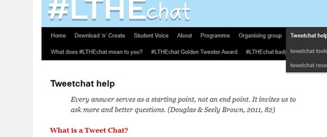 Tweetchat help | Information and digital literacy in education via the digital path | Scoop.it