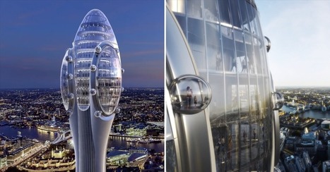 La ville de Londres va accueillir une immense tour mouvante de 305 mètres en forme de tulipe | Immobilier L'Information | Scoop.it