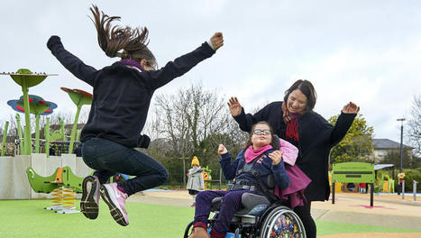 Enfance et handicap : Vannes accueille la plus grande aire de jeux inclusive de France | Aires de jeux & Mobilier | Scoop.it