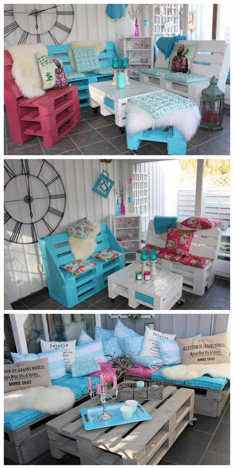 Garden Furniture Made Out Of Recycled Pallets | 1001 Pallets ideas ! | Scoop.it