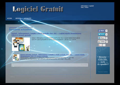 logiciel gratuit en ligne Puzl fr 2013 licence gratuite Creation de site pour Entreprise et Commerce – Boutique en ligne – Gratuit sans publicite | Actualités Top | Scoop.it