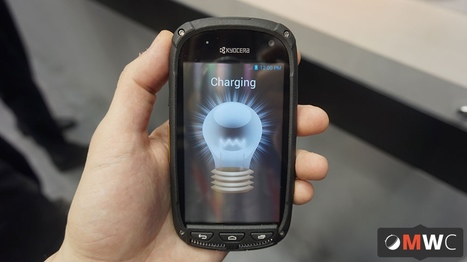 Aperçu du Kyocera Solar Phone, le smartphone à écran photovoltaïque  | rev3 - la 3ème révolution industrielle en Hauts-de-France | Scoop.it