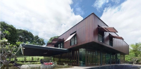 [inspiration] Alliance de tradition et modernité pour cette maison en bois de Singapour | Build Green, pour un habitat écologique | Scoop.it