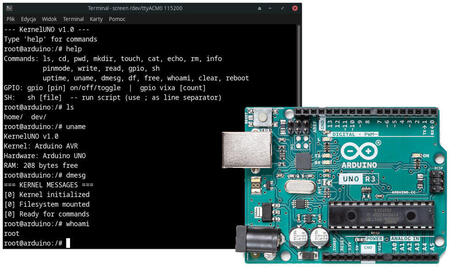 KernelUNO - A lightweight OS for Arduino UNO with a Linux-like shell - CNX Software | Embedded Systems News | Scoop.it