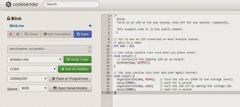 Codebender: Programa Arduino desde tu navegador | tecno4 | Scoop.it