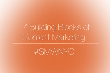 Social Media Week: Building Blocks of Content | Content marketing automation | Scoop.it
