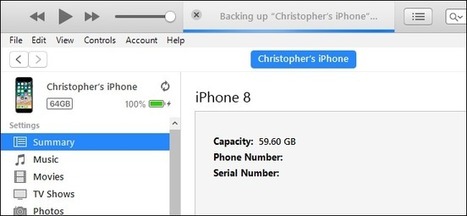 How to Back Up Your iPhone With iTunes (and When You Should) | iPads, MakerEd and More  in Education | Scoop.it