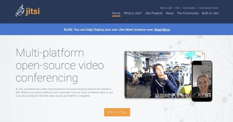 Jitsi - Permite realizar videollamadas gratuitas sin necesidad de registros | Education 2.0 & 3.0 | Scoop.it