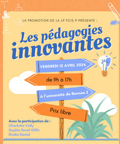 12/04/24 - Rennes - Séminaire sur les pédagogies innovantes | Formation : Innovations et EdTech | Scoop.it