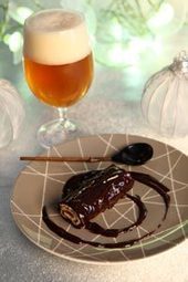 Mini-b&ucirc;che en robe de chocolat noir et bi&egrave;re de No&euml;l | Malts et Houblons, le site des passionn&eacute;s de bi&egrave;re et de whisky | La Gastronomie | Scoop.it