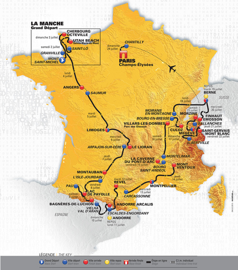Aspin, Tourmalet, Hourquette d'Ancizan, col d'Azet et col de Peyresourde au menu du Tour de France 2016 | Vallées d'Aure & Louron - Pyrénées | Scoop.it