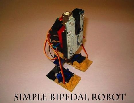 Make A Simple Bipedal Humanoid Robot | tecno4 | Scoop.it
