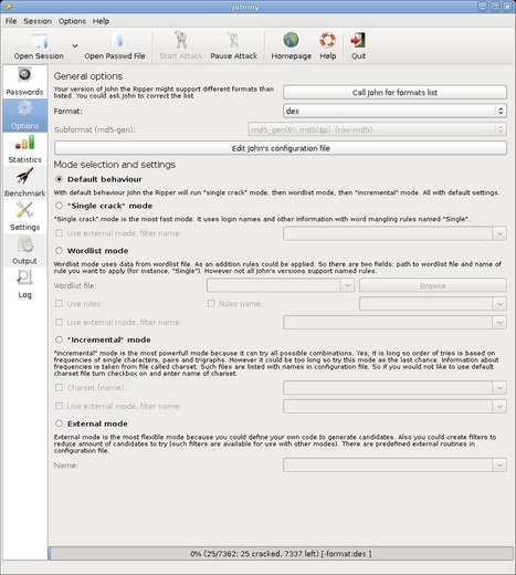 Johnny - GUI for John the Ripper [Openwall Community Wiki] | opexxx | Scoop.it
