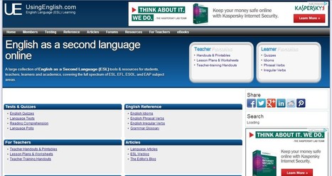 English Language (ESL) Learning Online | 21st Century Learning and Teaching | Scoop.it