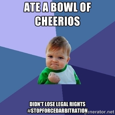 In the News: General Mills Forced Arbitration Scandal | Take Justice Back | Shipley Asia Pacific | Scoop.it