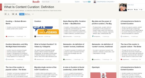 70 Definiciones de Curación de contenidos @RobinGood | TIC & Educación | Scoop.it