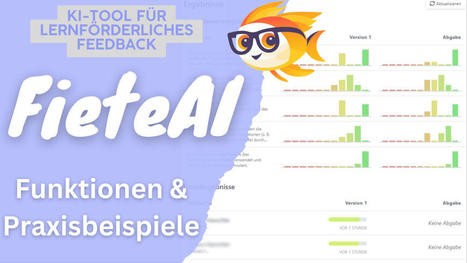 FieteAI - Tutorial - KI-Feedback im Unterricht | Medien – Unterrichtsideen | Scoop.it