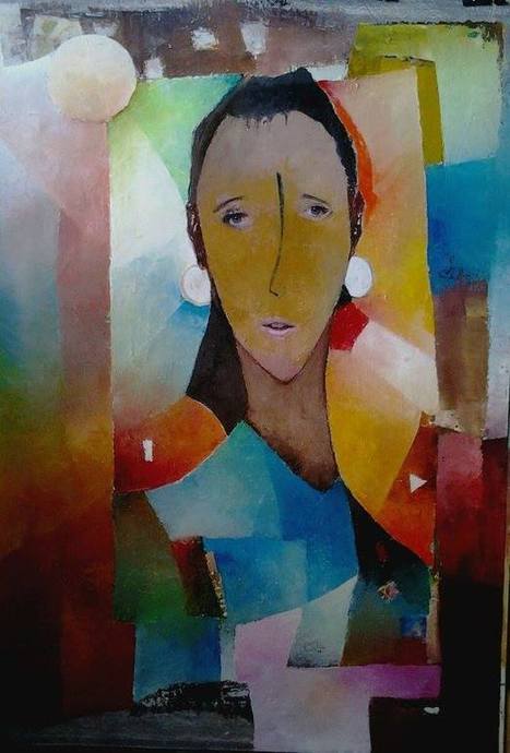 Peinture à l'huile : LheeKa (cubisme) | Culture Histoire Littérature | Scoop.it