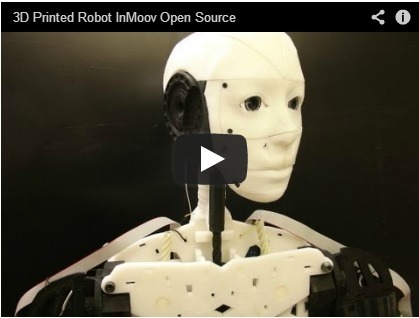Puedes imprimir tu propio robot humanoide articulado | tecno4 | Scoop.it