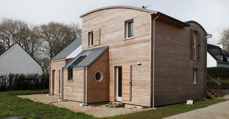 [inspiration] Matériaux naturels et habitat sain pour une maison RT 2012 dans le Finistère (2015) | Build Green, pour un habitat écologique | Scoop.it