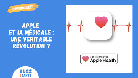 Apple s'apprête à dévoiler son grand plan d'IA médicale : une véritable révolution ? | GAFAMS, STARTUPS & INNOVATION IN HEALTHCARE by PHARMAGEEK | Scoop.it