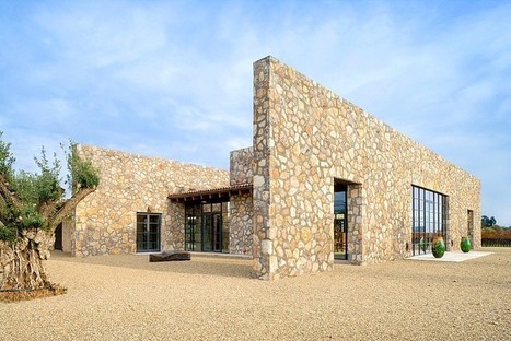 [maison du jour] Incroyable maison pierre contemporaine au cœur de vignes californiennes | Build Green, pour un habitat écologique | Scoop.it