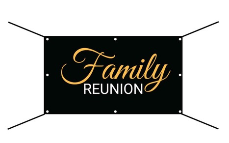 Family Reunion Banners , Banner House | Creative Signage & Innovative Printing Trends | Scoop.it
