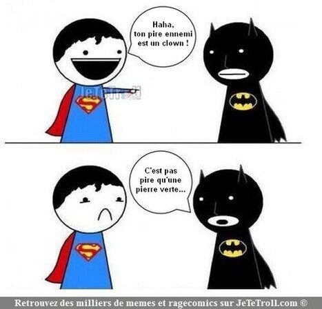 Pas faux Batman... | Trollface , meme et humour 2.0 | Scoop.it
