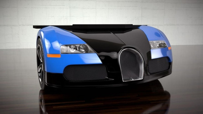 Photo Of The Day: Bugatti Veyron Desk - LXRY | The UHNW Lifestyle Report | Scoop.it