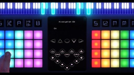 Contrôleur MIDI TheoryBoard à deux mains | Flux VJing | Scoop.it