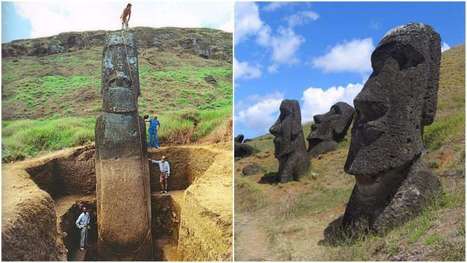 The Famous Easter Island Heads Have Hidden Bodies #possibilities & #extinction #science vs #greed | Into the Driver's Seat | Scoop.it