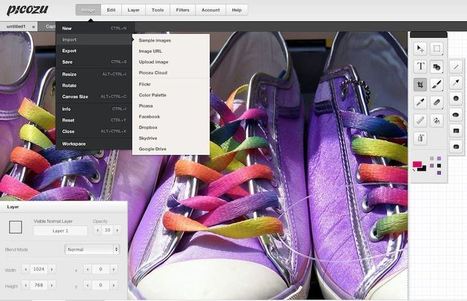 Picozu: une excellente application Web pour retoucher vos photos | DIGITAL LEARNING | Scoop.it