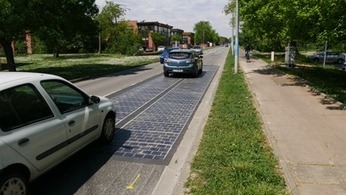Colas expérimente sa route solaire Wattway à Labège | rev3 - la 3ème révolution industrielle en Hauts-de-France | Scoop.it