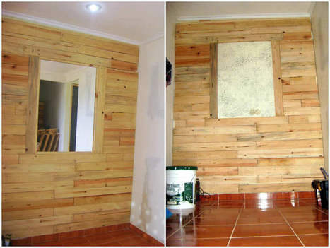 Pallets Wall Decoration | 1001 Pallets ideas ! | Scoop.it