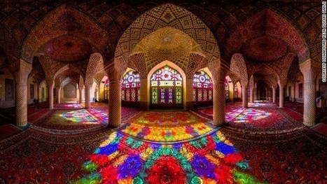 Incredible images capture dazzling symmetry of Iran's mosques | Human Interest | Scoop.it