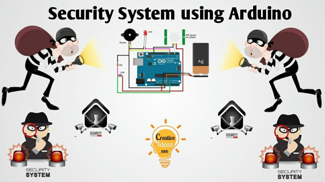 Security Alarm using Arduino | #Arduino #LabVie...