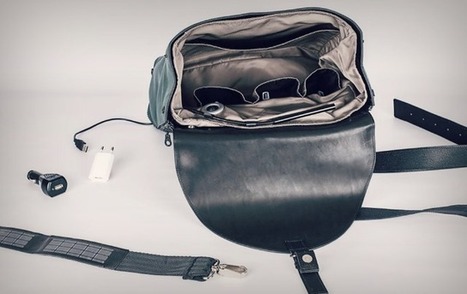 Bag’n Watts : un sac à main qui recharge votre portable | L'innovation dans la filière cuir | Scoop.it