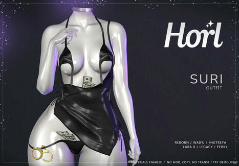Suri Outfit September 2025 Group Gift by HORL | Teleport Hub - Second Life Freebies | Second Life Freebies | Scoop.it